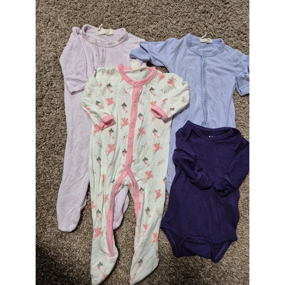 Kyte baby newborn bamboo bundle set of 4